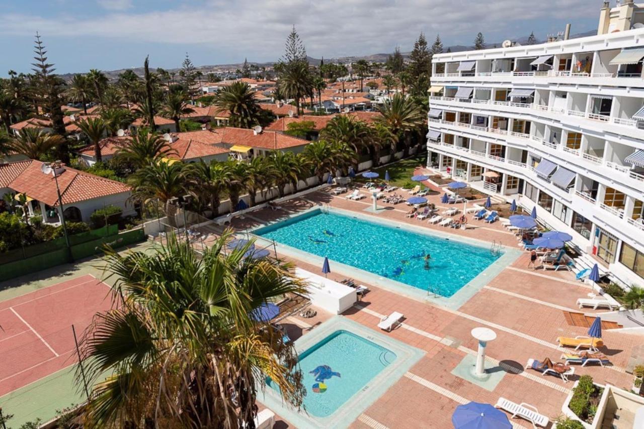 4 Minutes Walk From Yumbo Apartment Maspalomas  Bagian luar foto