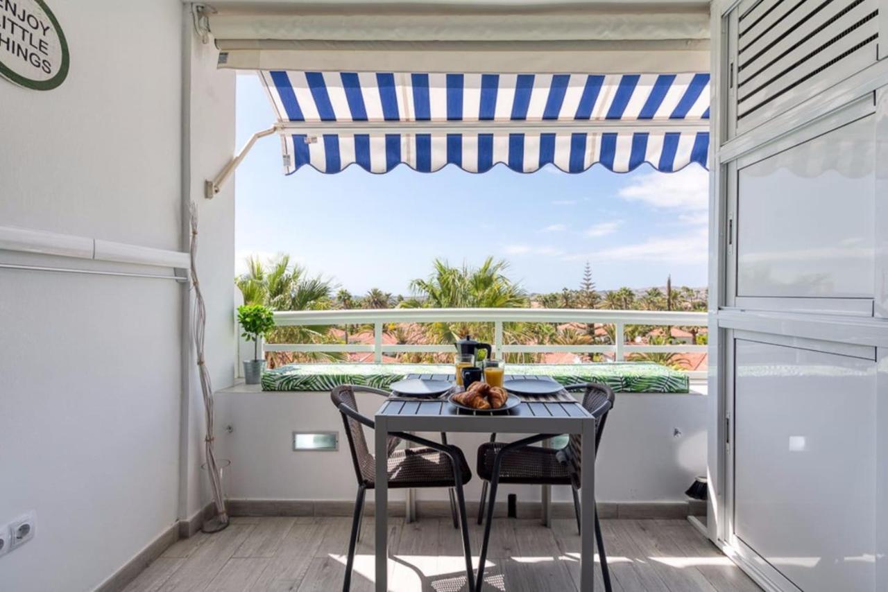 4 Minutes Walk From Yumbo Apartment Maspalomas  Bagian luar foto